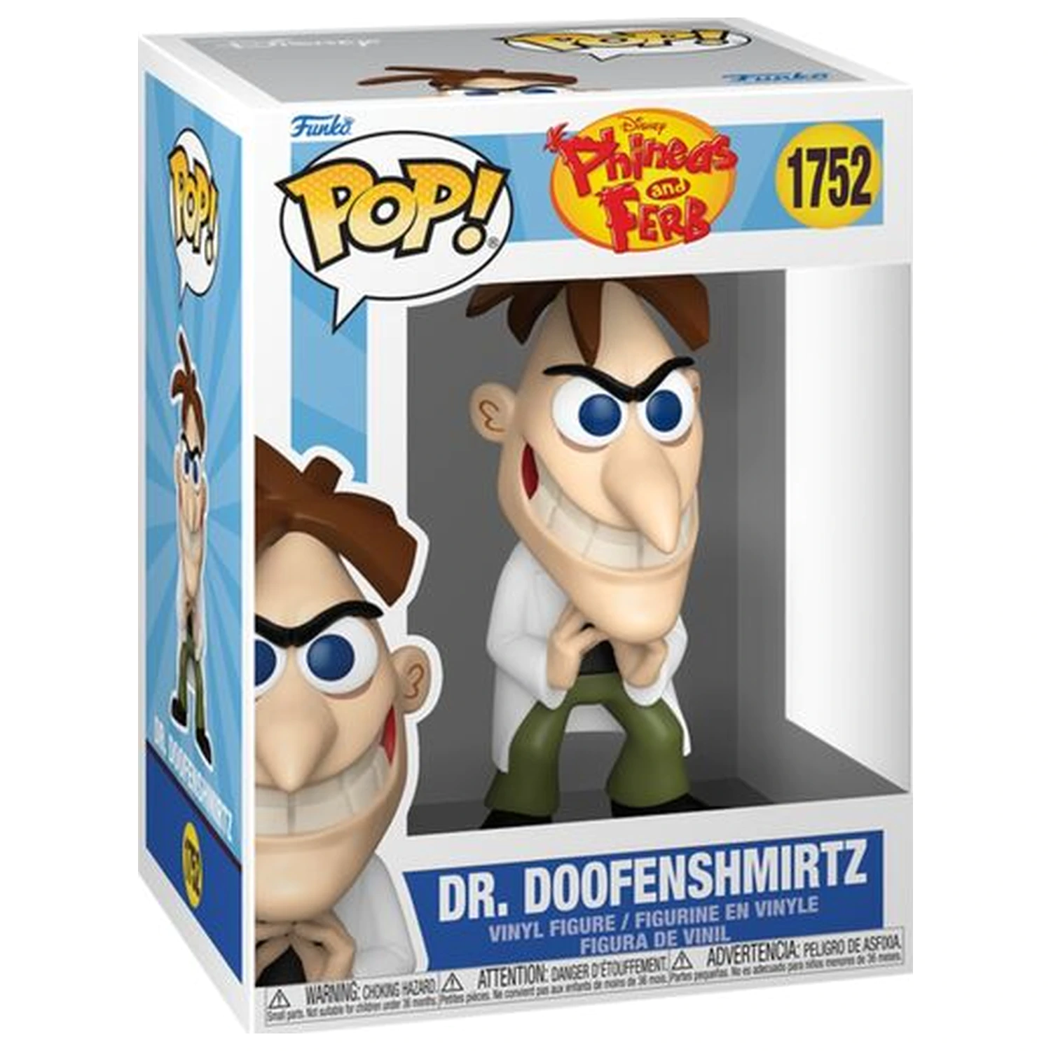 Funko POP figura Disney Phineas And Ferb Dr. Doofenshmirtz termékfotó