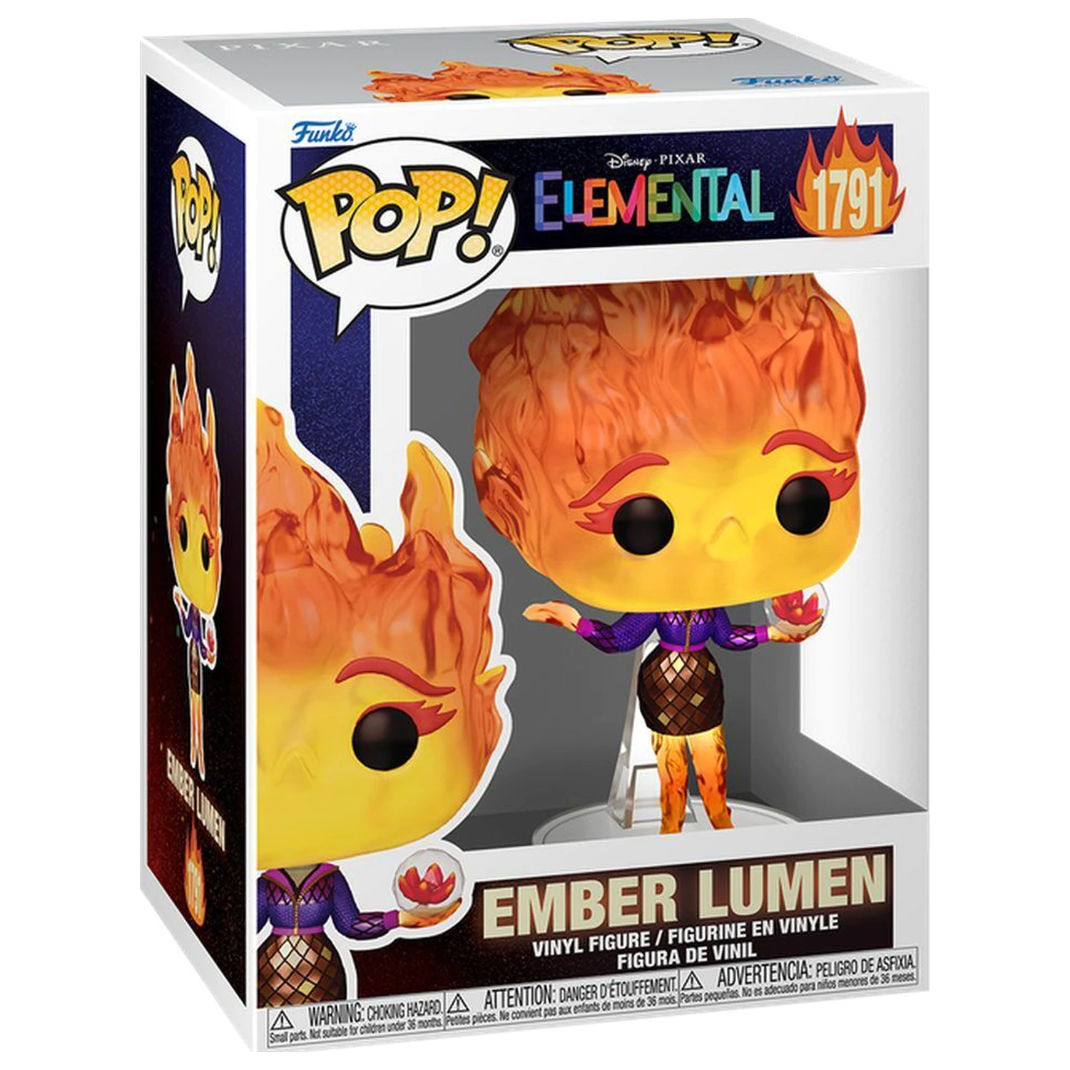 Funko POP figura Disney Pixar Elemental Ember Lumen with Vivisteria Flower termékfotó