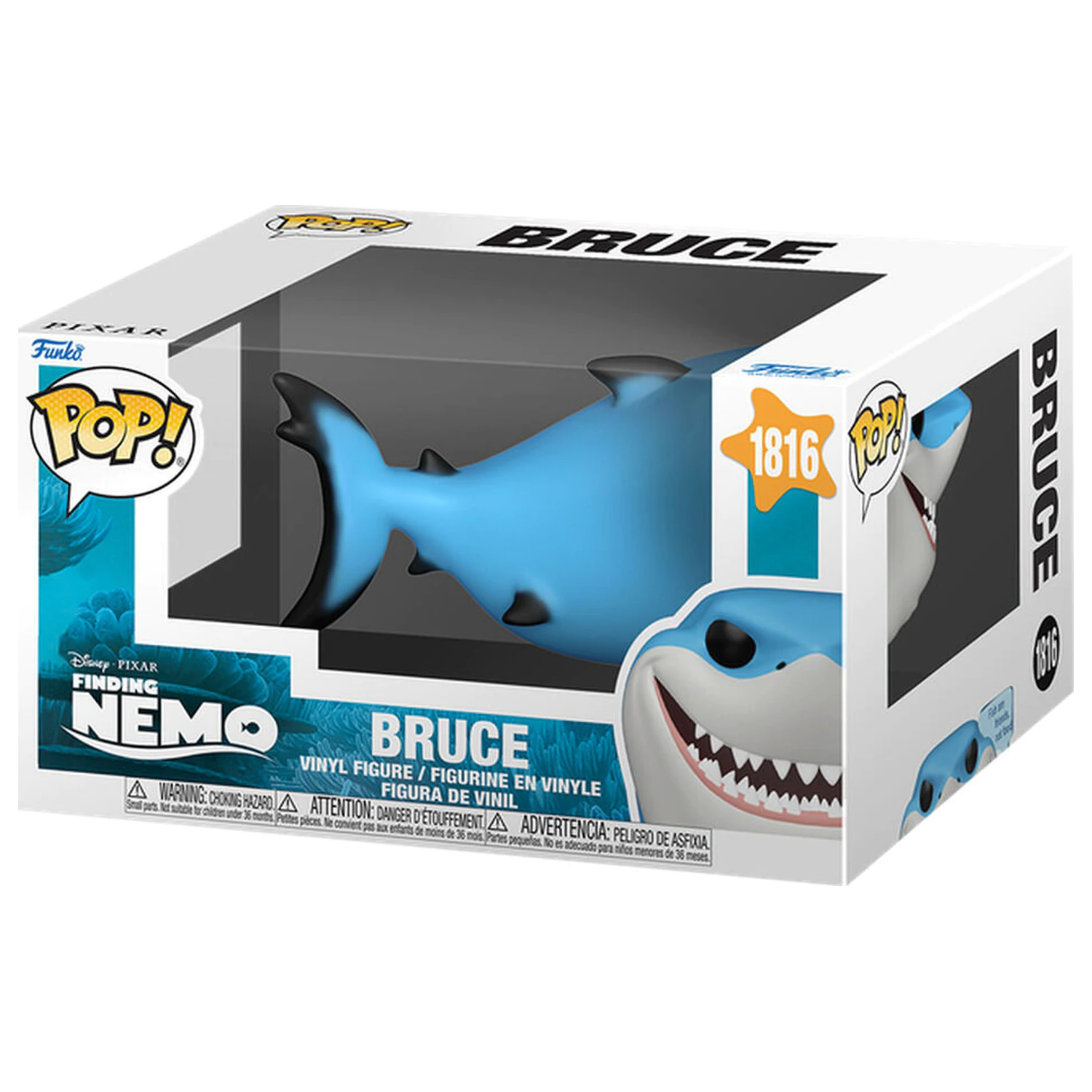 Funko POP figura Disney Pixar Finding Nemo Bruce Fish are Friends termékfotó