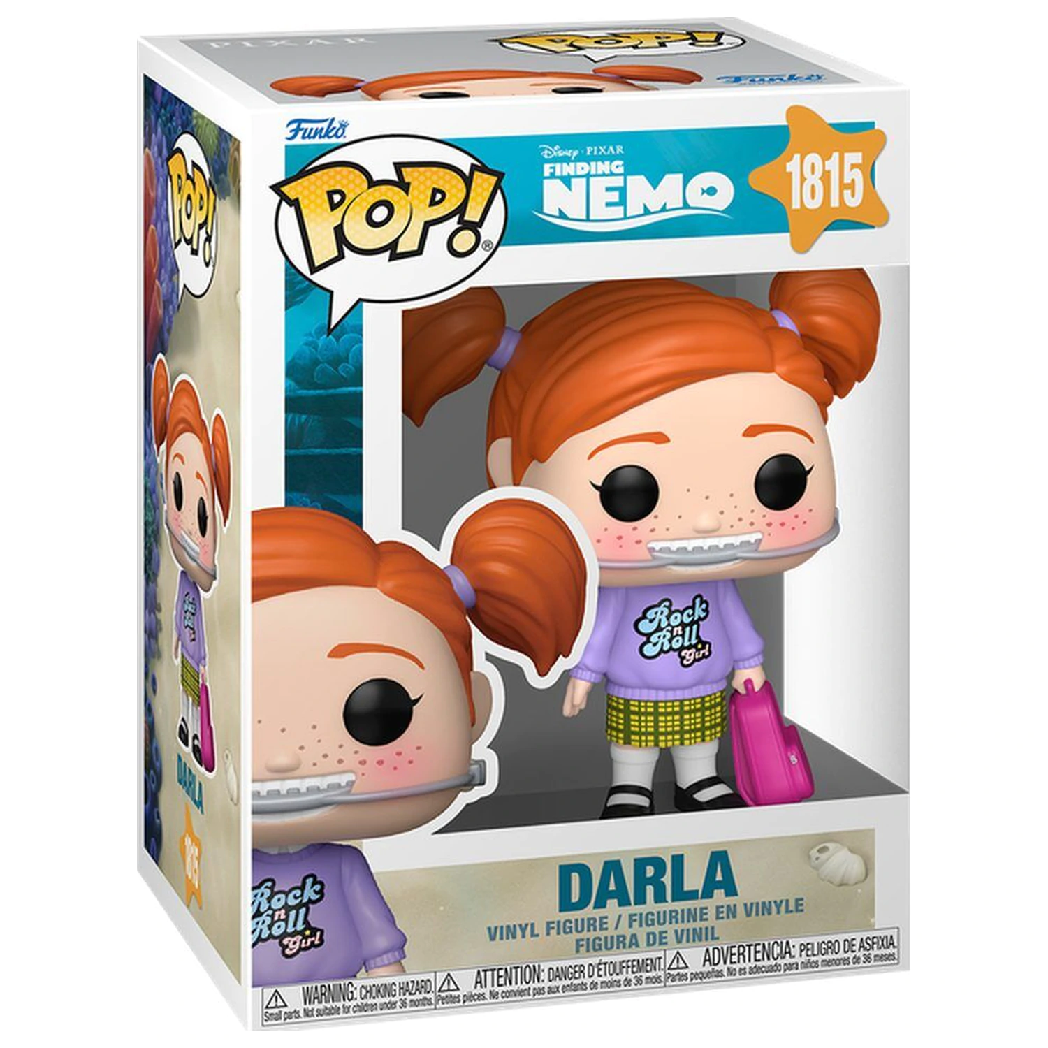 Funko POP figura Disney Pixar Finding Nemo Darla Sherman termékfotó