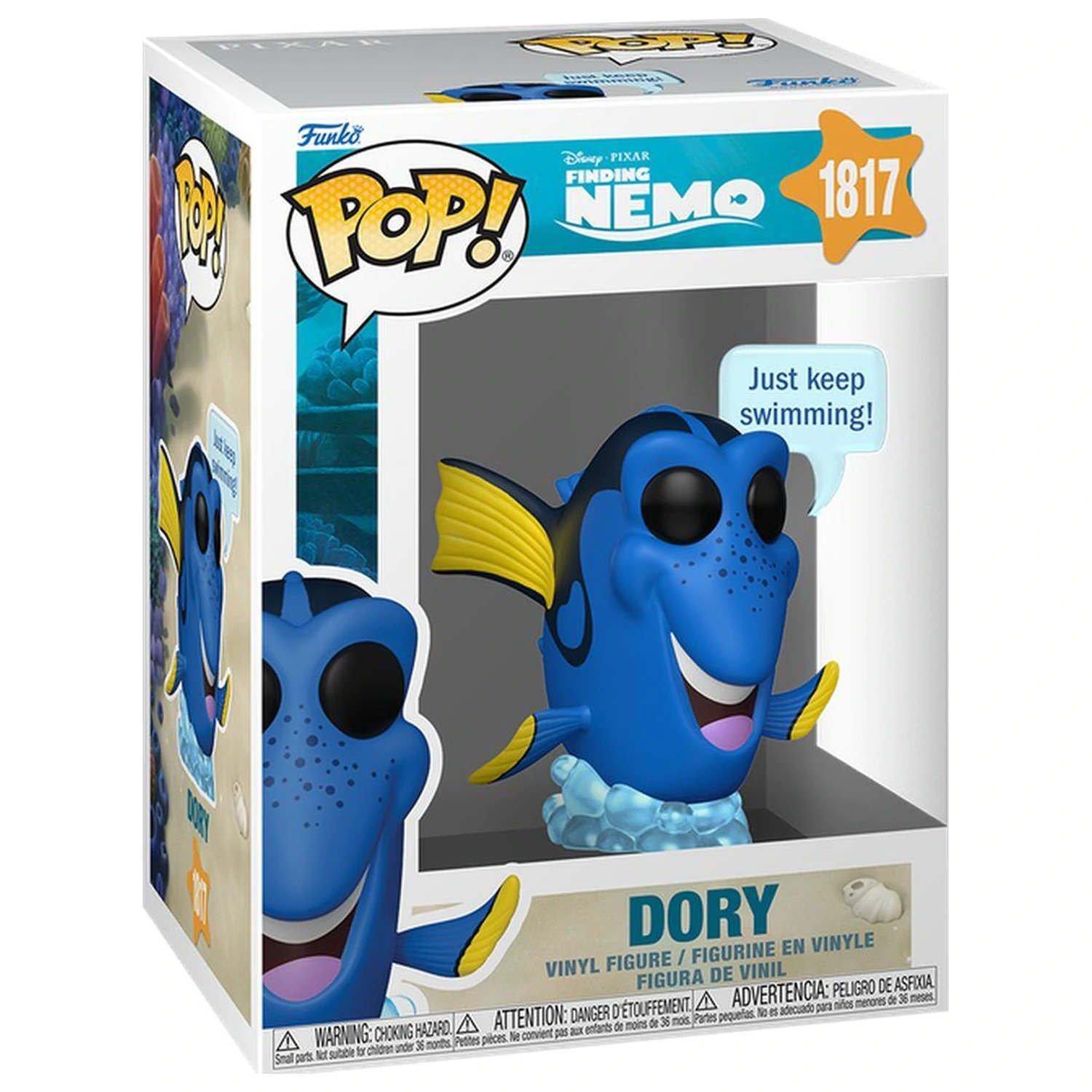 Funko POP figura Disney Pixar Finding Nemo Dory Just Keep Swimming termékfotó