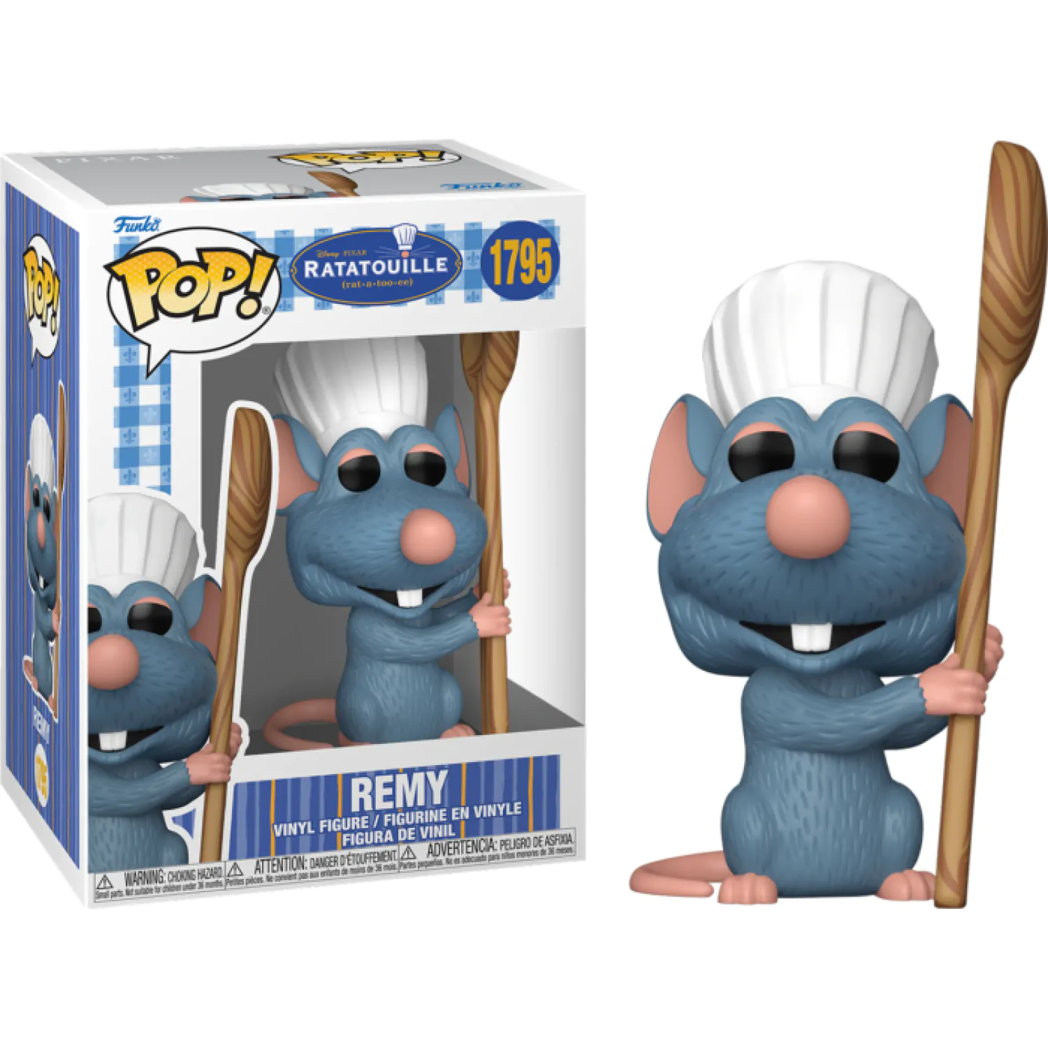 Funko POP figura Disney Pixar Ratatouille Remy with Cooking Spoon termékfotó