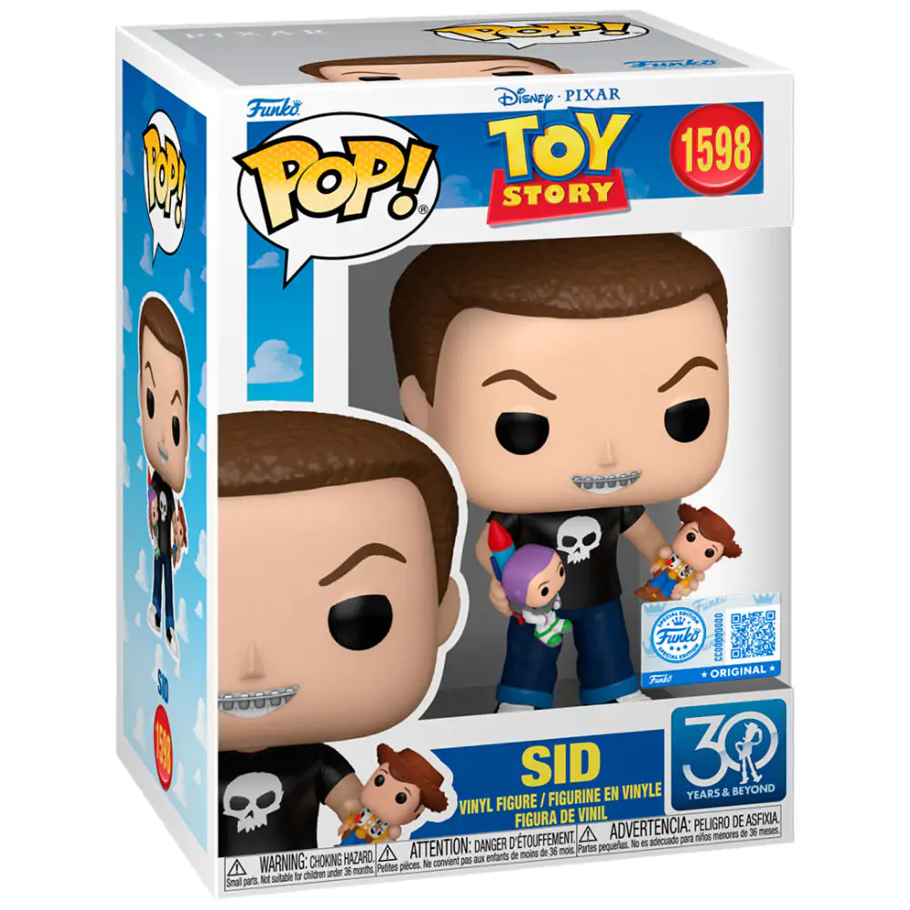 Funko POP figura Disney Pixar Toy Story Sid Exkluzív termékfotó