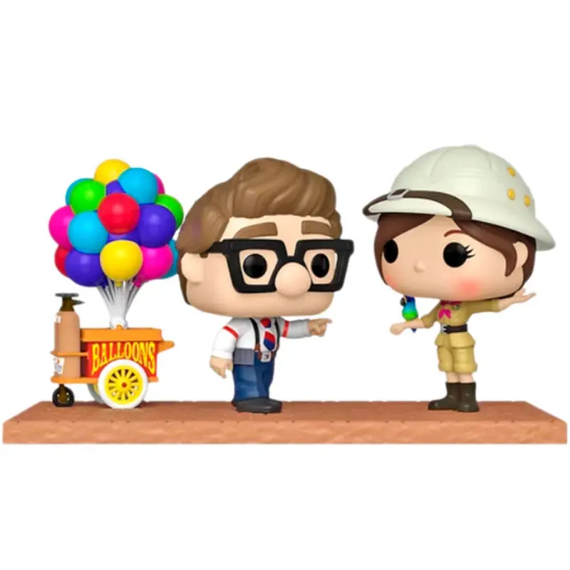 Funko POP figura Disney Pixar Up Carl & Ellie with Balloon Cart Exkluzív termékfotó