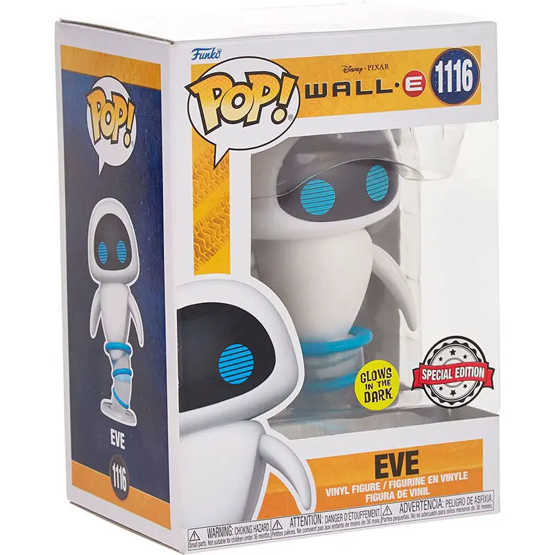 Funko POP figura Disney Pixar Wall-E Eve Exkluzív termékfotó