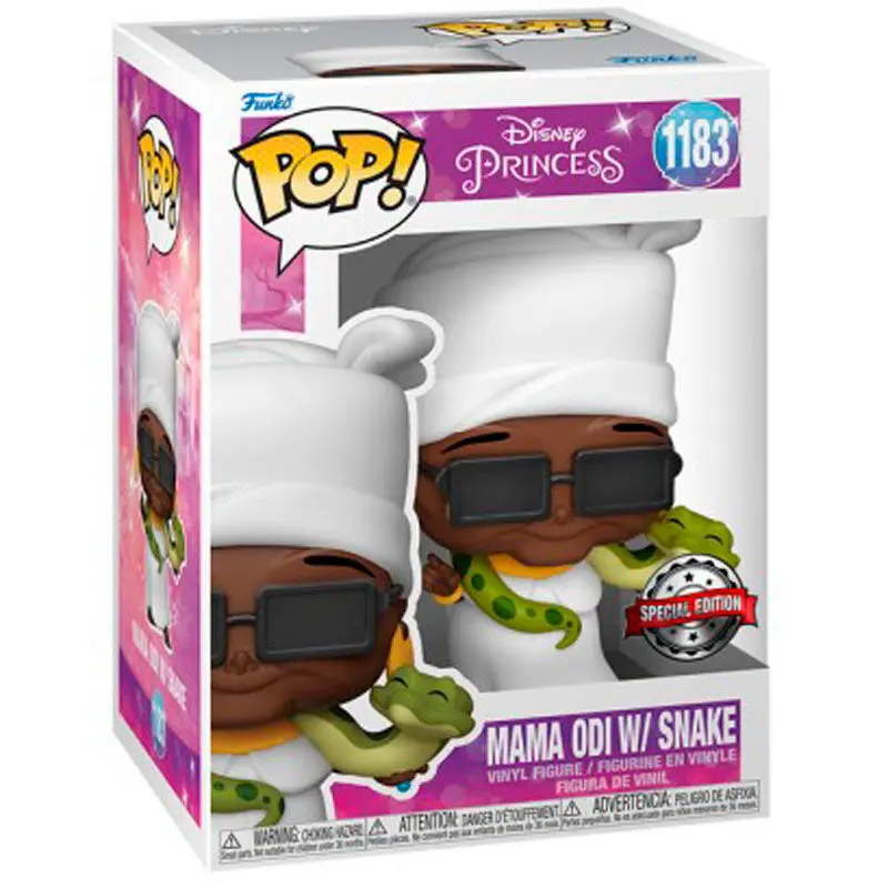 Funko POP figura Disney Princess and the Frog Mama Odi Snake Exkluzív termékfotó