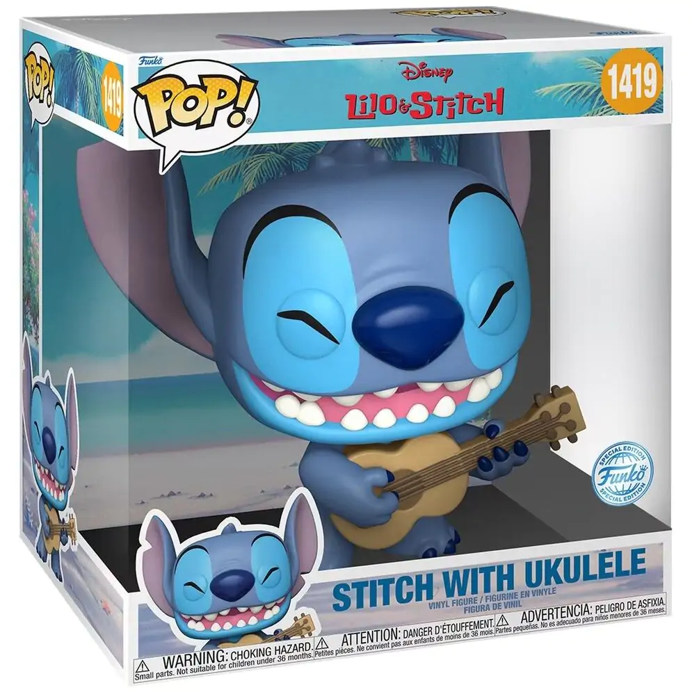 POP figure Disney Stitch Ukelele 25cm termékfotó