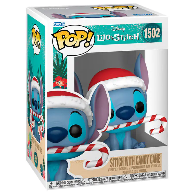 Funko POP figure Disney Stitch with Candy Cane termékfotó