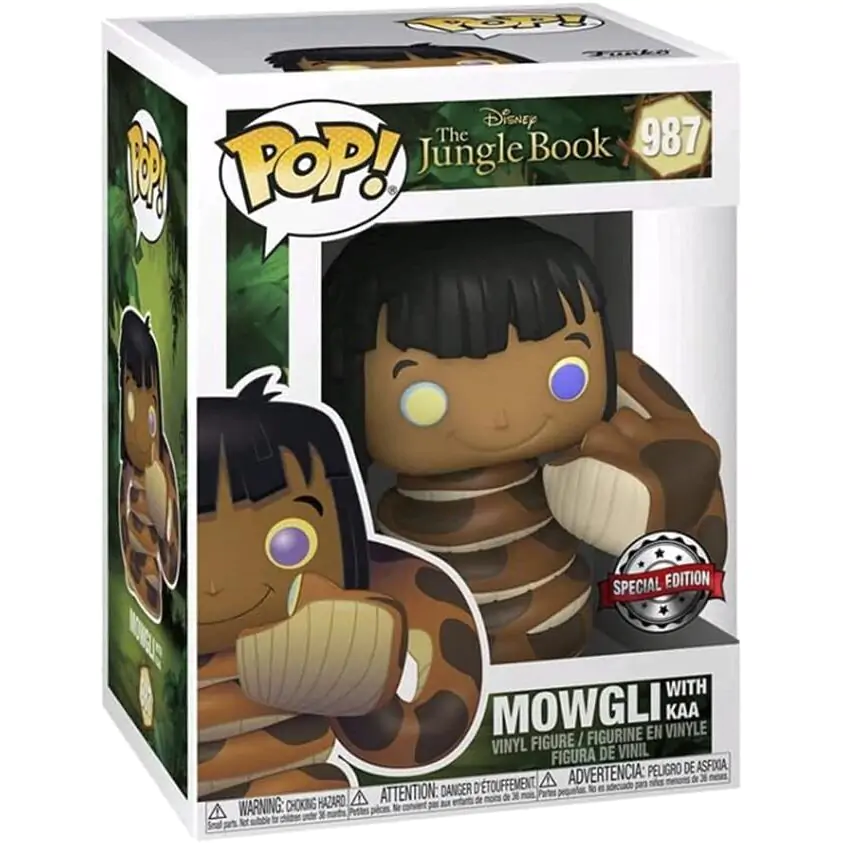 Funko POP figura Disney The Jungle Book Mowgli Exkluzív termékfotó