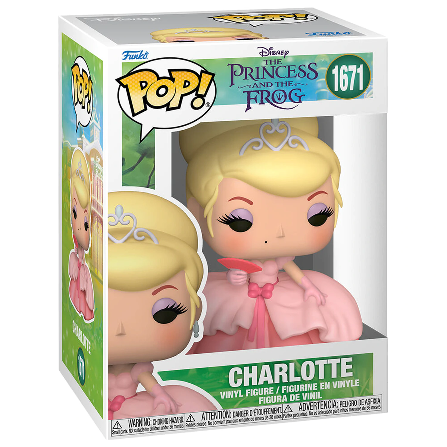 Funko POP figura Disney The Princess and the Frog Charlotte termékfotó