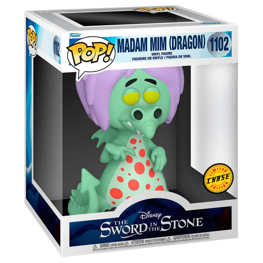 Funko POP figura Disney The Sword in the Stone Mim as Dragon Chase 15cm termékfotó