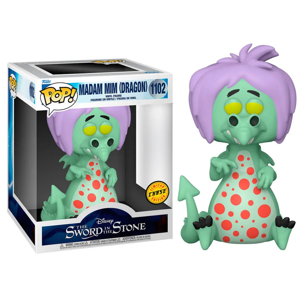 Funko POP figura Disney The Sword in the Stone Mim as Dragon Chase 15cm termékfotó