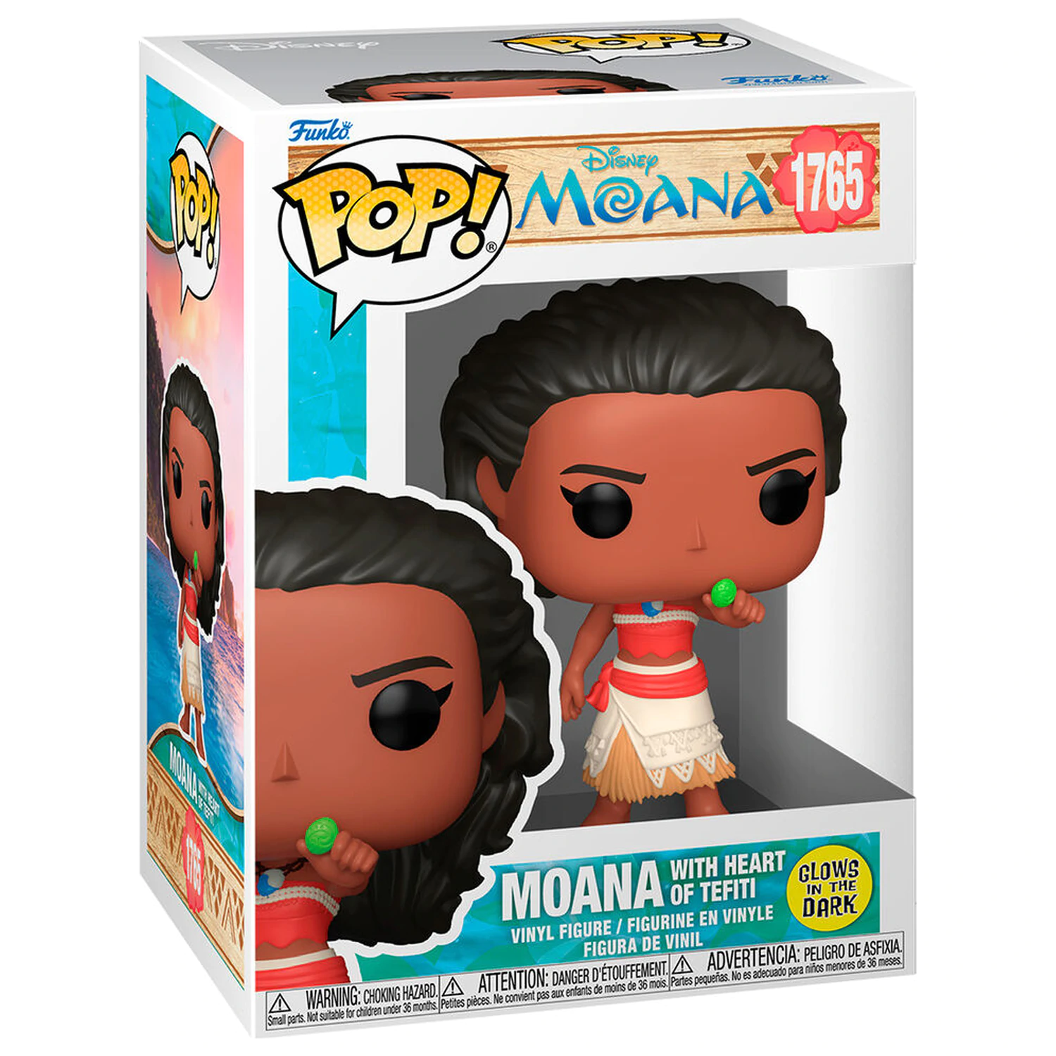 Funko POP figura Disney Vaiana Moana 3 Moana with Heart of Tefiti termékfotó