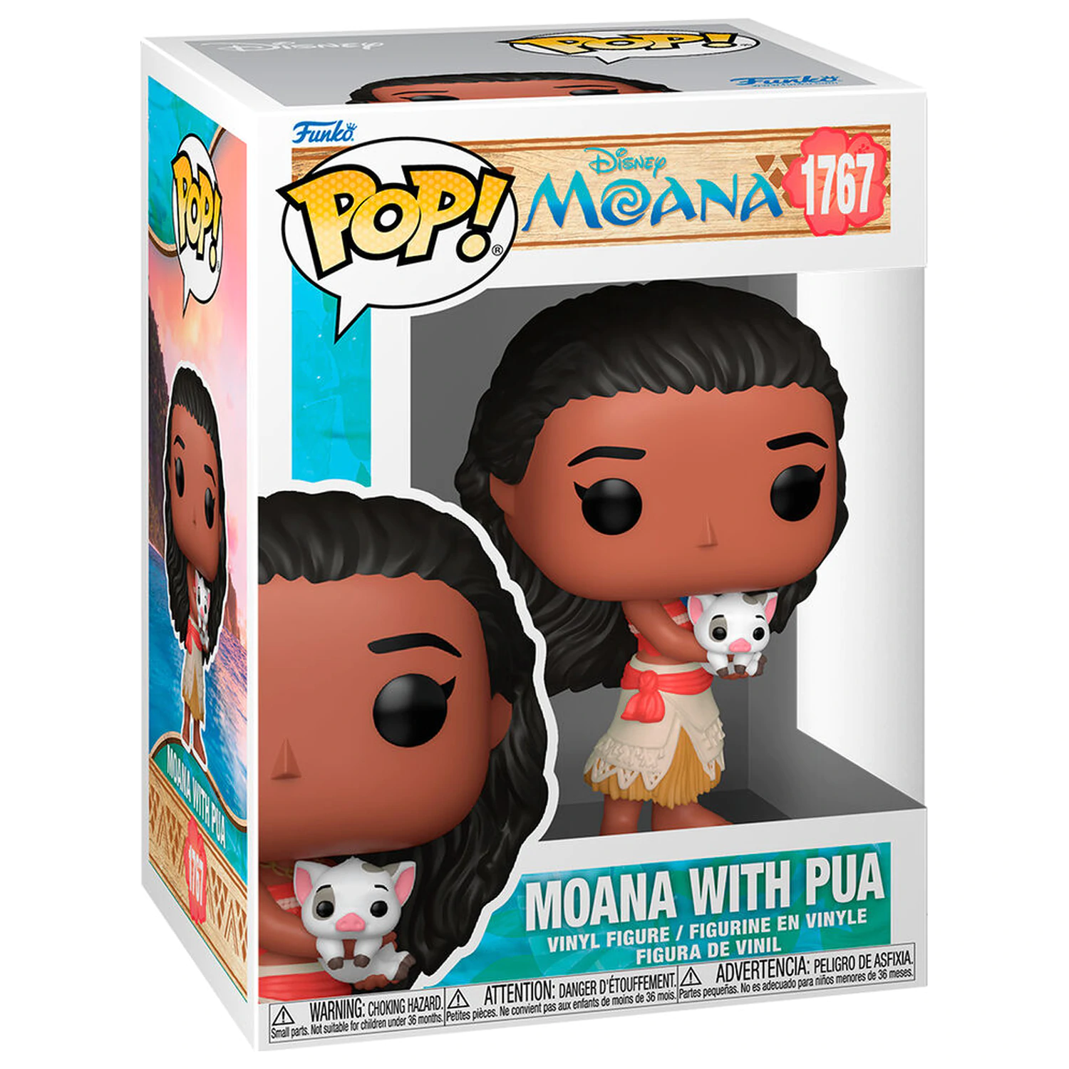 Funko POP figura Disney Vaiana Moana 3 Moana with Pua termékfotó