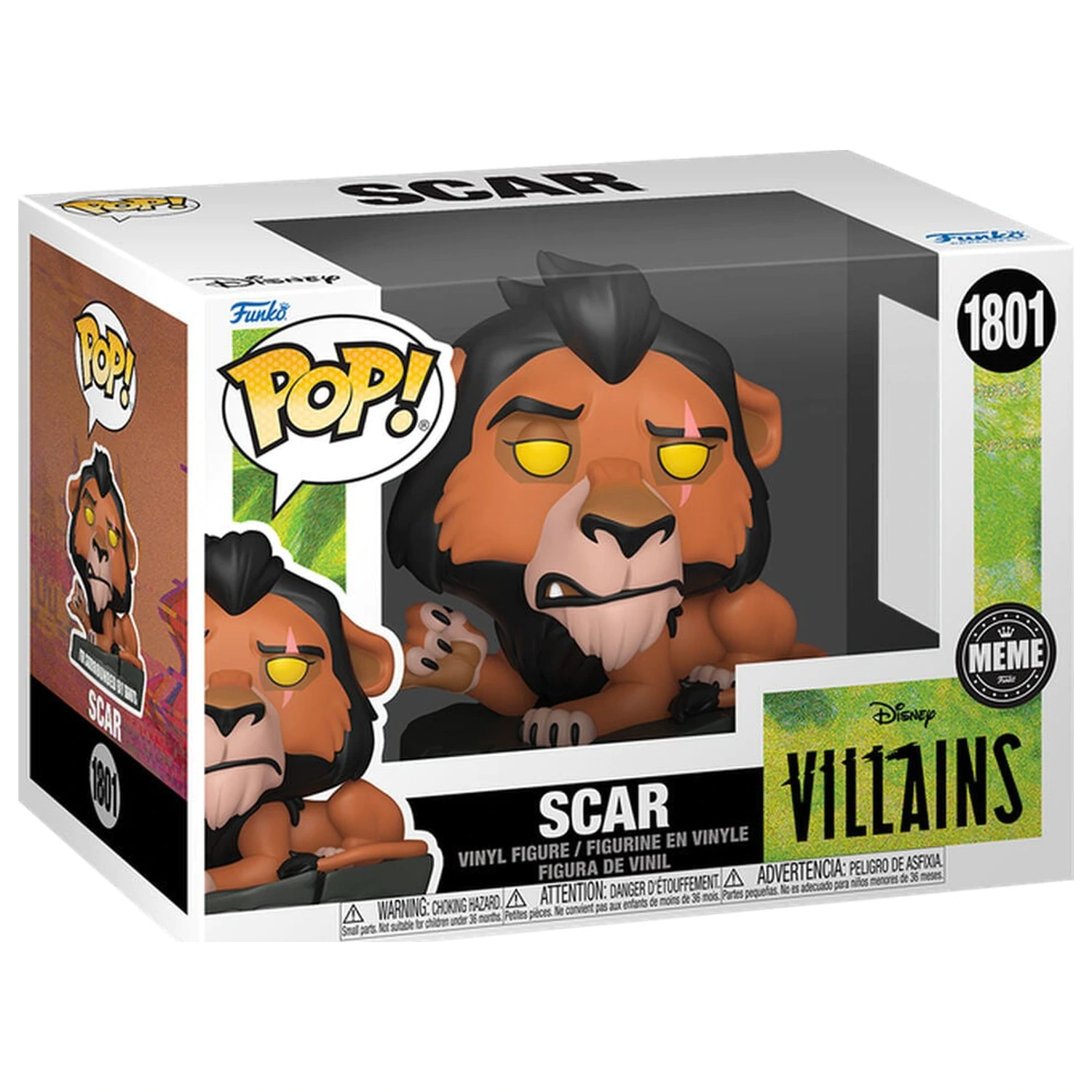 Funko POP figura Disney Villains Scar termékfotó