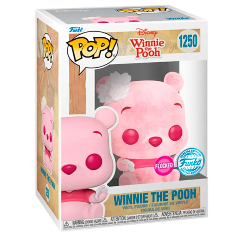 Winnie the Pooh POP! Disney Vinyl Figure Cherry Blsm Pooh (Flocked) 9 cm termékfotó