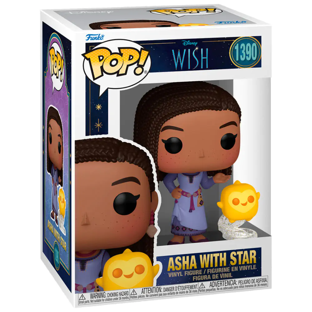 Funko POP figura Disney Wish Asha with Star termékfotó