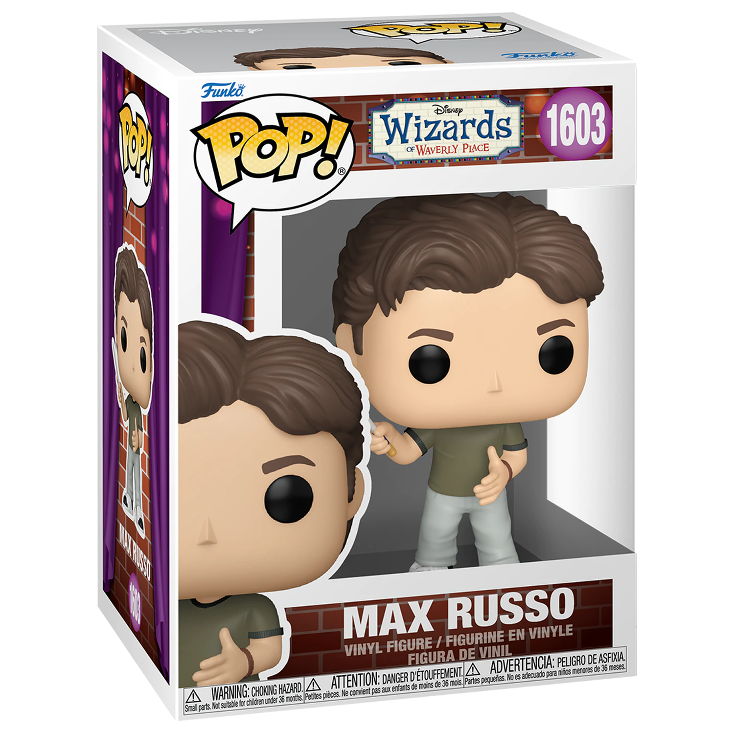 Funko POP figura Disney Wizards of Waverly Place Max Russo termékfotó
