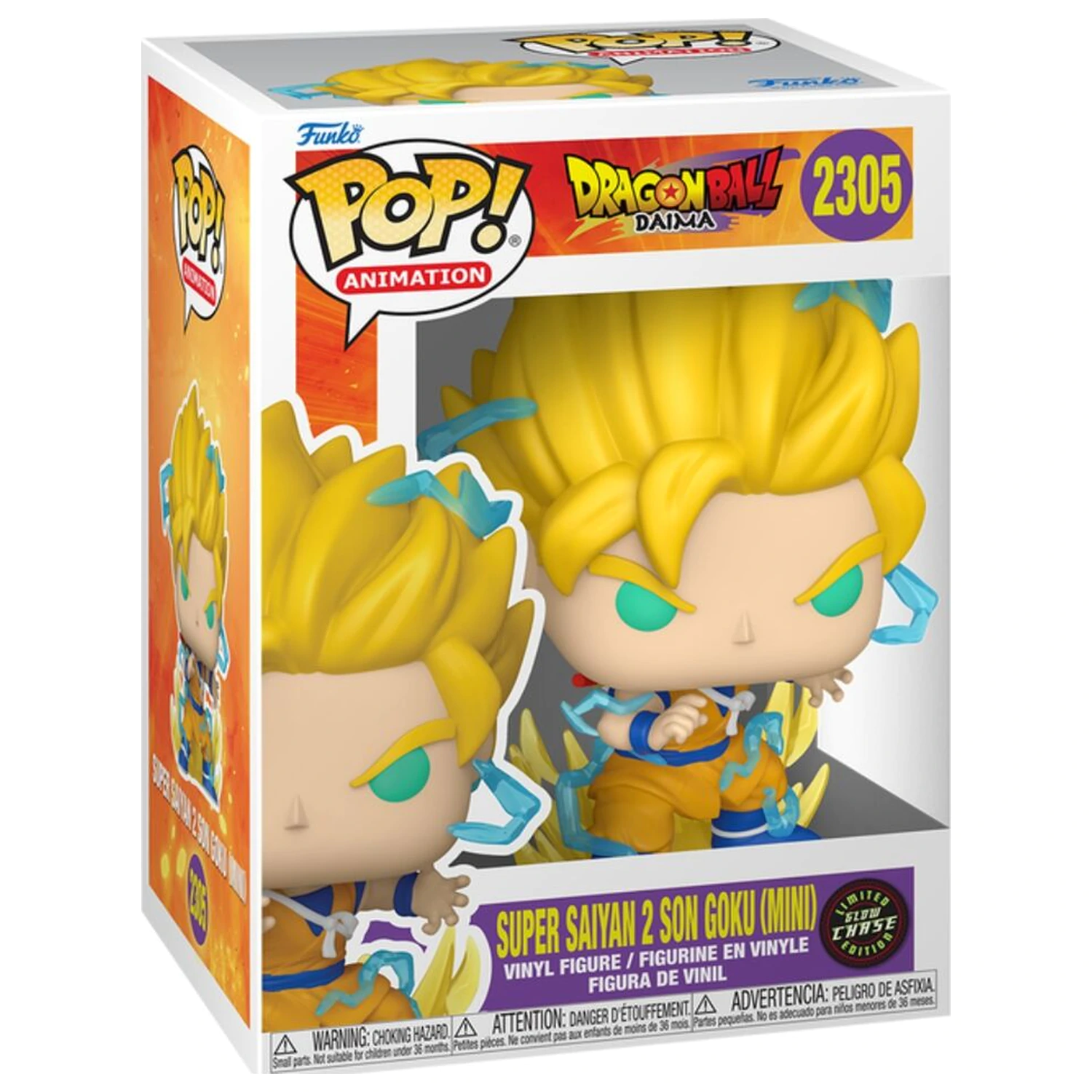 Funko POP figura Dragon Ball Daima Super Saiyan Son Goku Mini Chase termékfotó