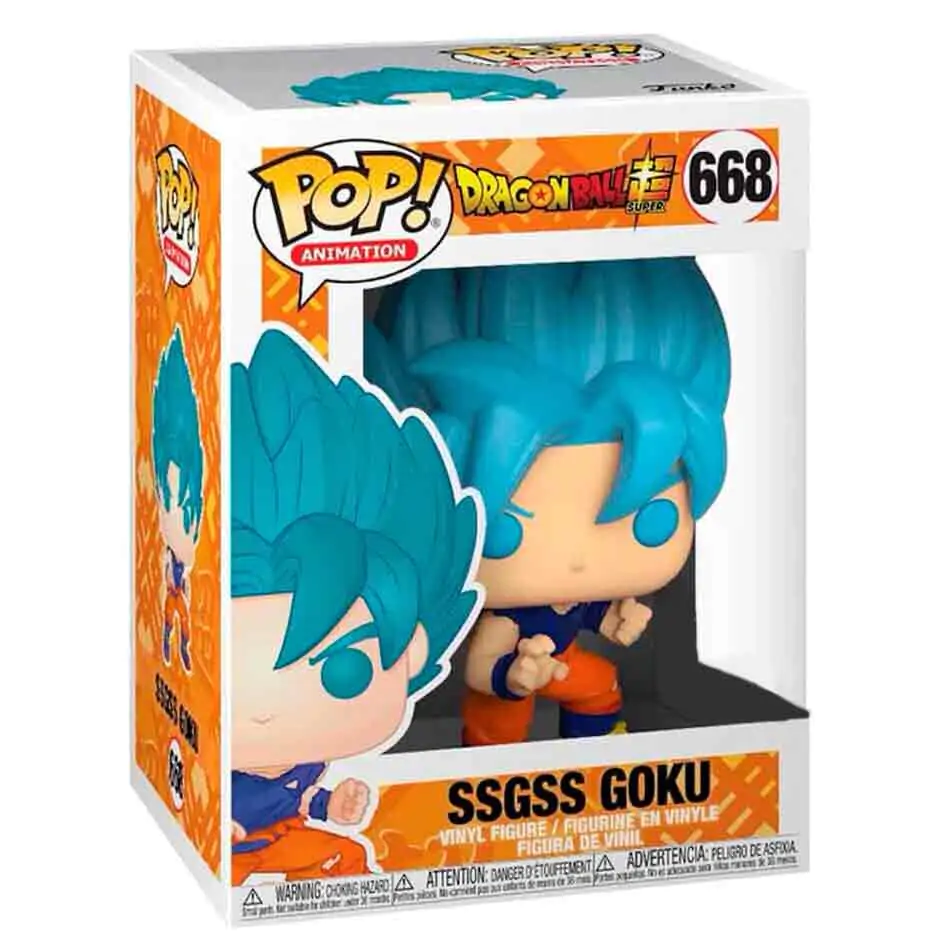 Funko POP figura Dragon Ball Super SSGSS Goku Exkluzív termékfotó