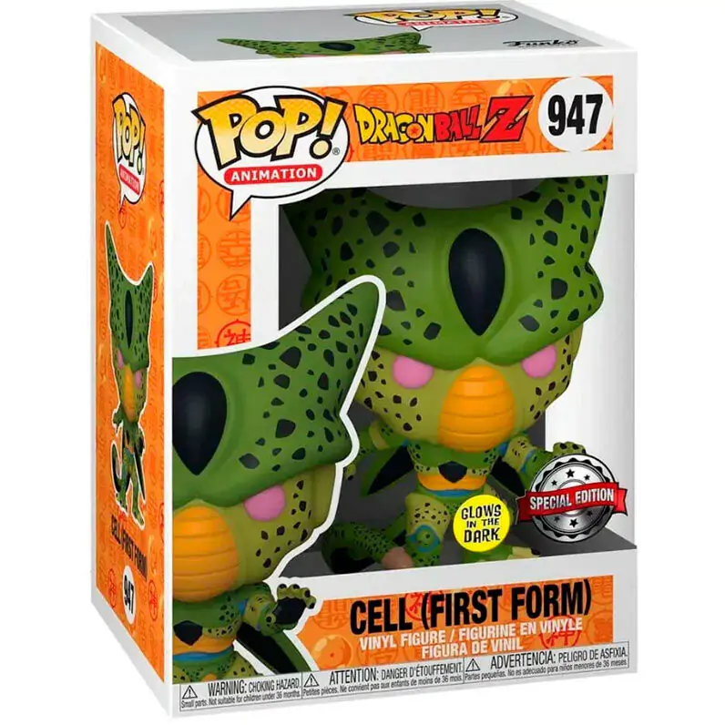 Funko POP figura Dragon Ball Z Cell First Form Exkluzív termékfotó