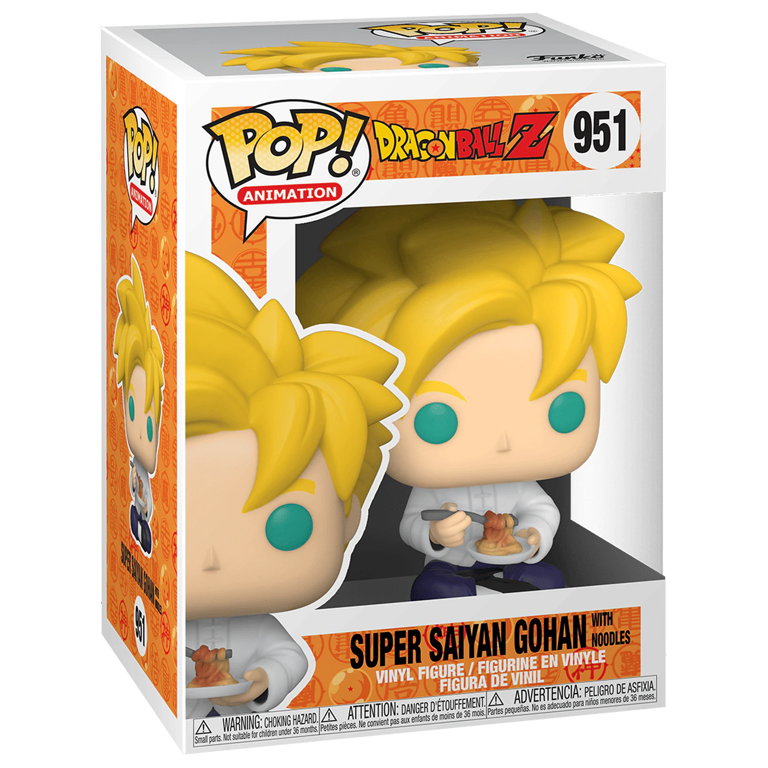 Funko POP figura Dragon Ball Z Serie 9 Szuper Csillagharcos Gohan with Noodles termékfotó