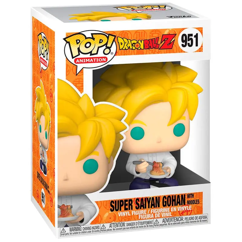 Funko POP figura Dragon Ball Z Serie 9 Szuper Csillagharcos Gohan with Noodles termékfotó