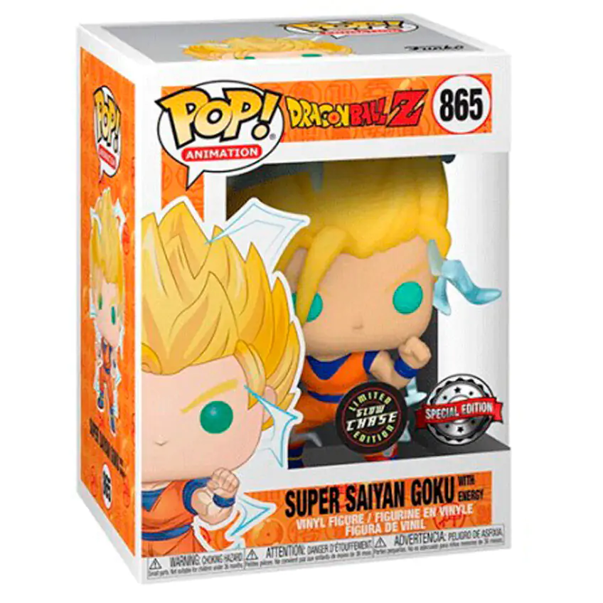 Funko POP figura Dragon Ball Z Super Saiyan Goku Exkluzív Chase termékfotó