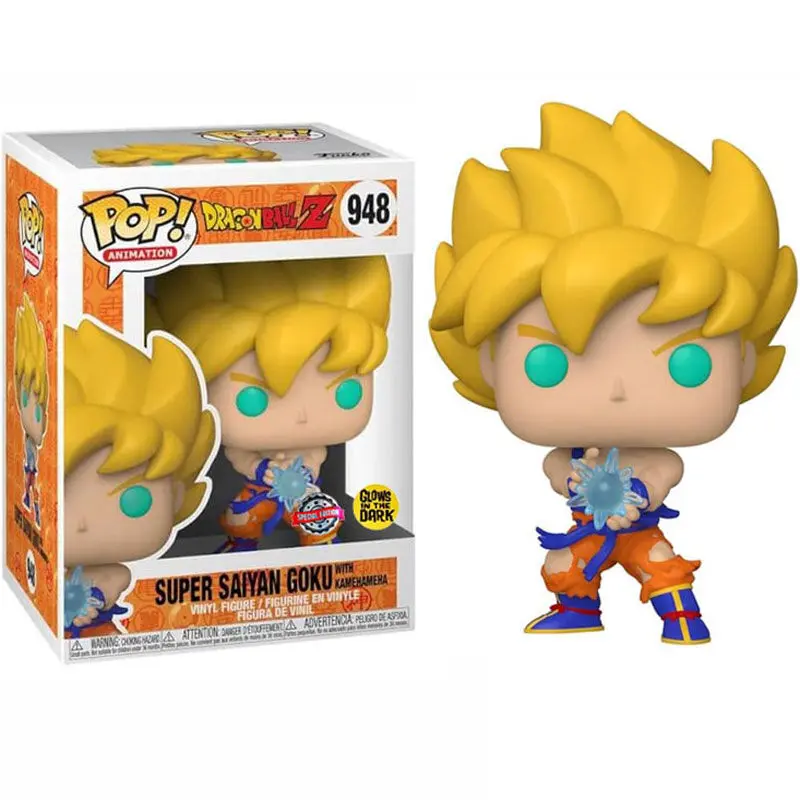 Funko POP figura Dragon Ball Z Szuper Csillagharcos Goku Kamehamera Exkluzív termékfotó
