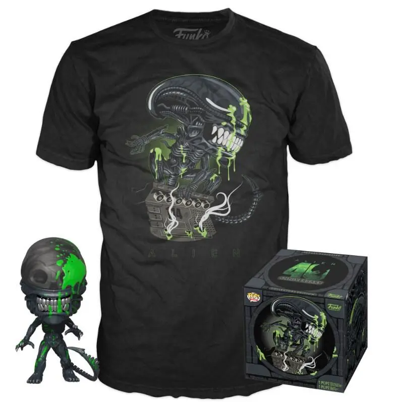 Funko POP! figura és póló csomag 40th Xenomorph termékfotó