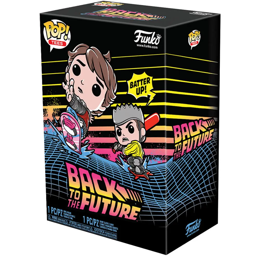 Funko POP figura és póló csomag Back to the Future Marty Exkluzív termékfotó