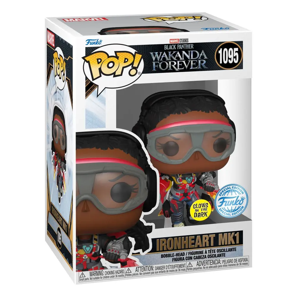 Funko POP figura és póló csomag Black Panther Legacy Ironheart MK1 (GW) termékfotó