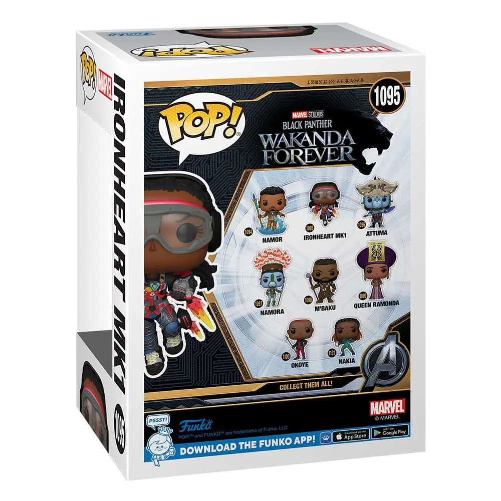Funko POP figura és póló csomag Black Panther Legacy Ironheart MK1 (GW) termékfotó