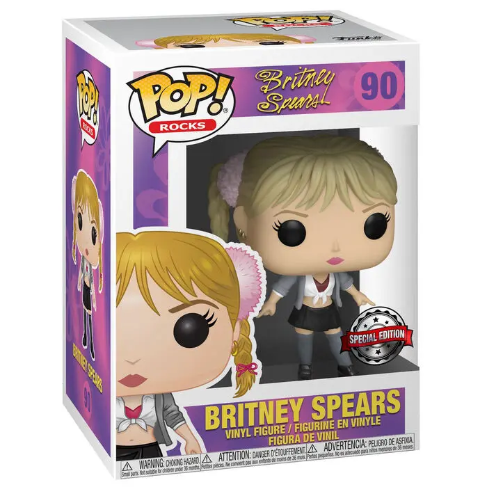 Funko POP figura és póló csomag Britney Spears One More Time Exkluzív termékfotó