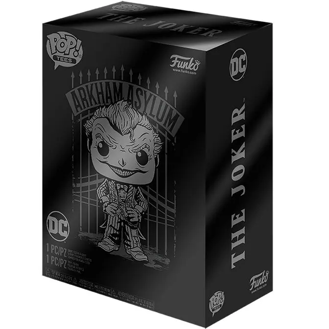 Funko POP figure & tee box DC Comics The Joker Exkluzív termékfotó