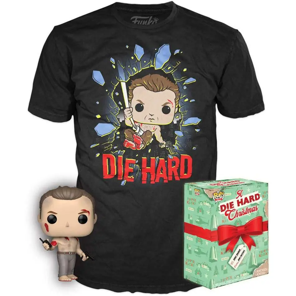Funko POP figura és póló csomag Die Hard John McClane termékfotó