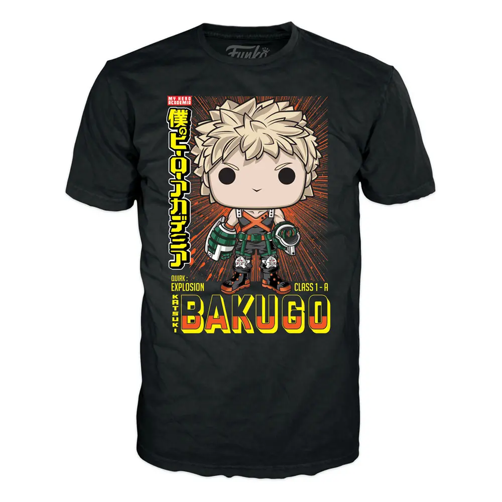 Funko POP! figura és póló csomag My Hero Academia Katsuki Bakugo (MT) termékfotó