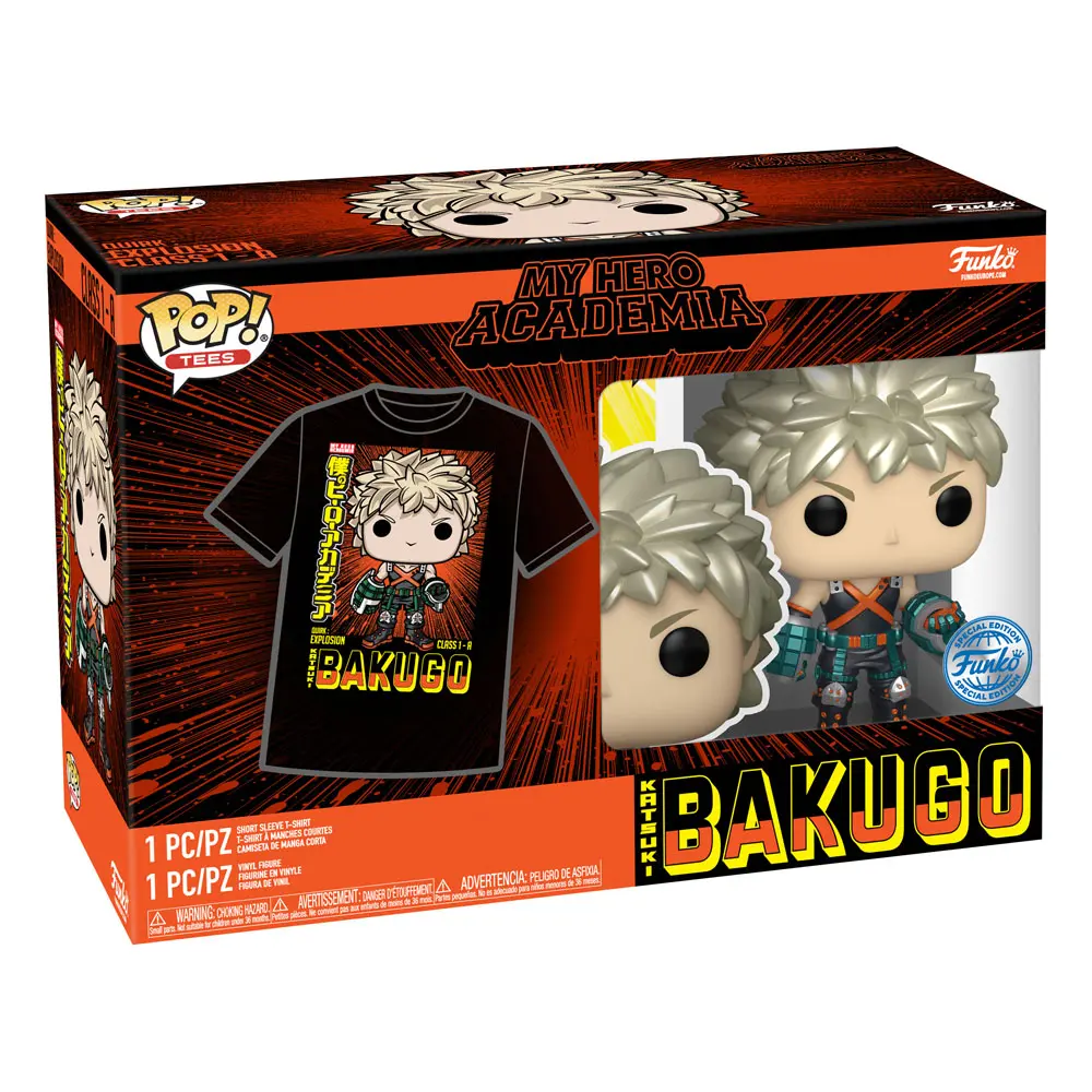 Funko POP! figura és póló csomag My Hero Academia Katsuki Bakugo (MT) termékfotó