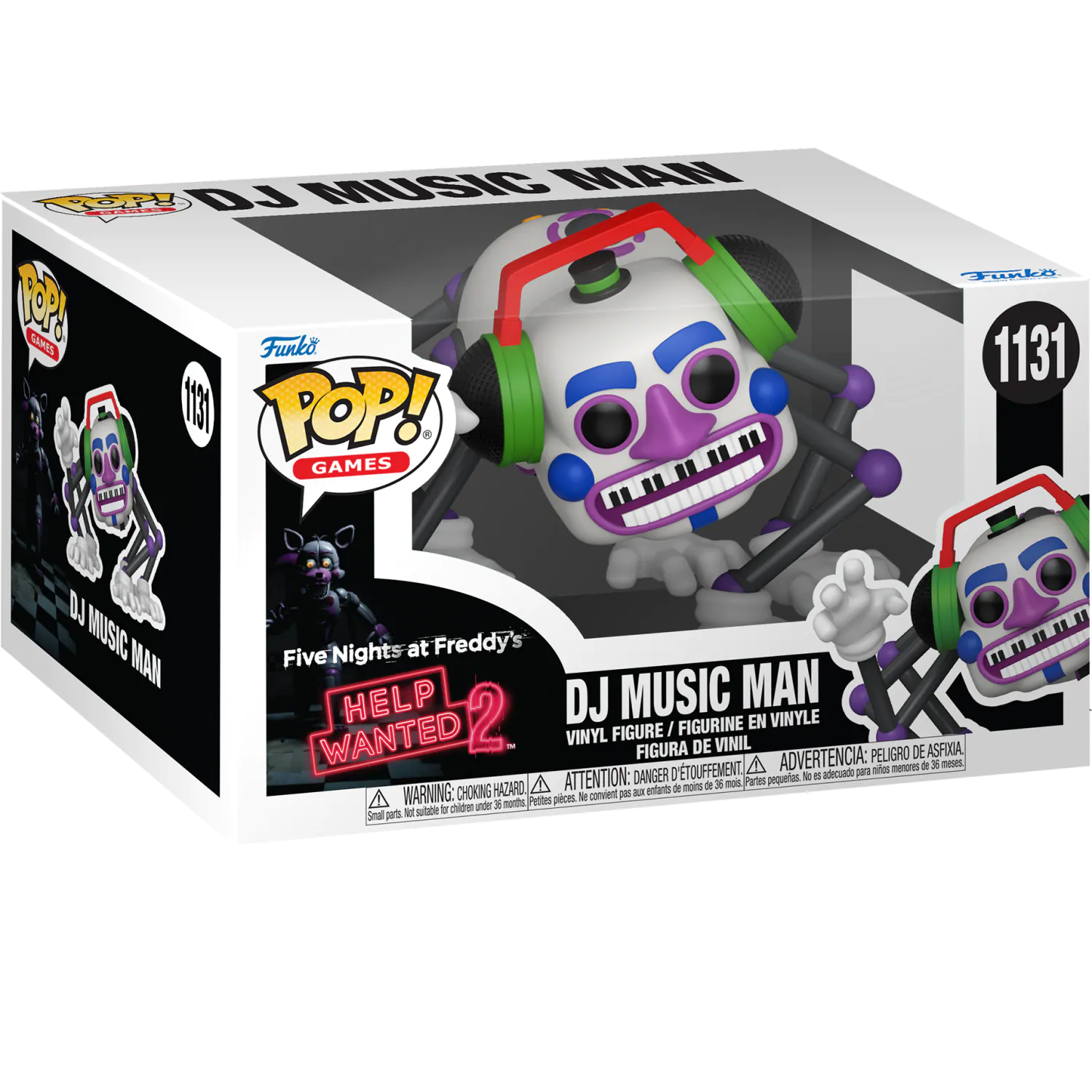 Funko POP figura Five Nights at Freddys Help Wanted 2 DJ Music Man termékfotó