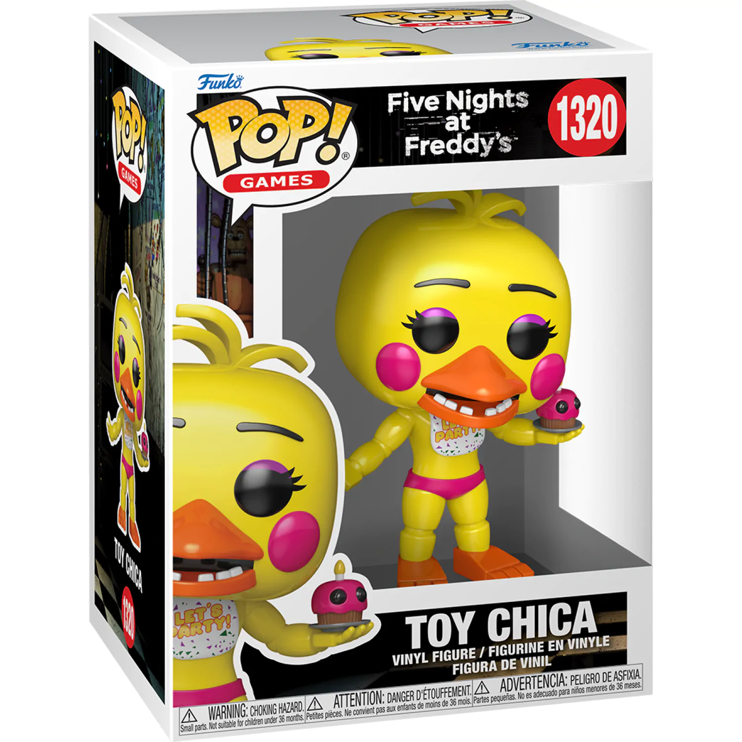 Funko POP figura Five Nights at Freddys Toy Chica termékfotó