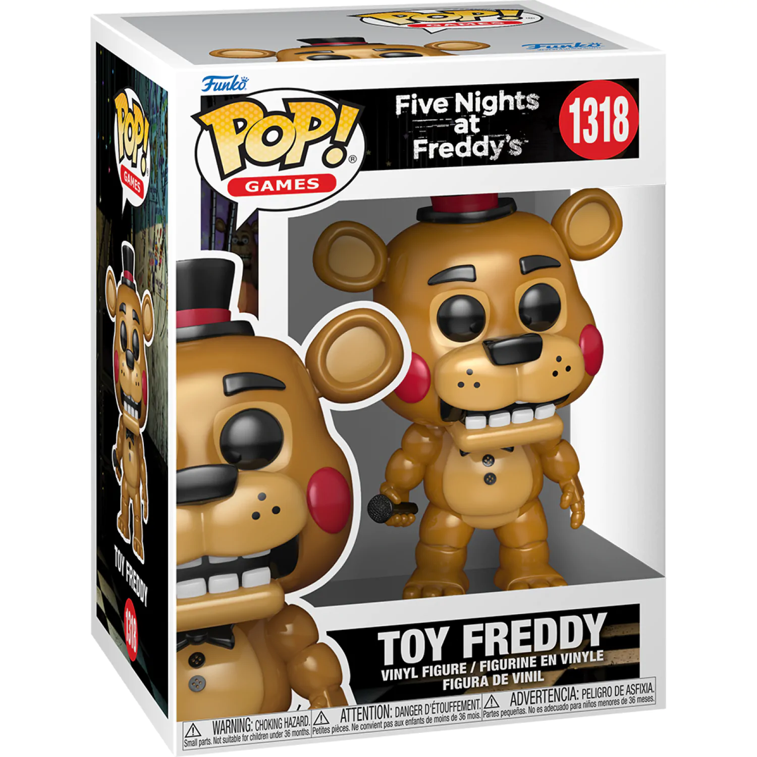 Funko POP figura Five Nights at Freddys Toy Freddy termékfotó