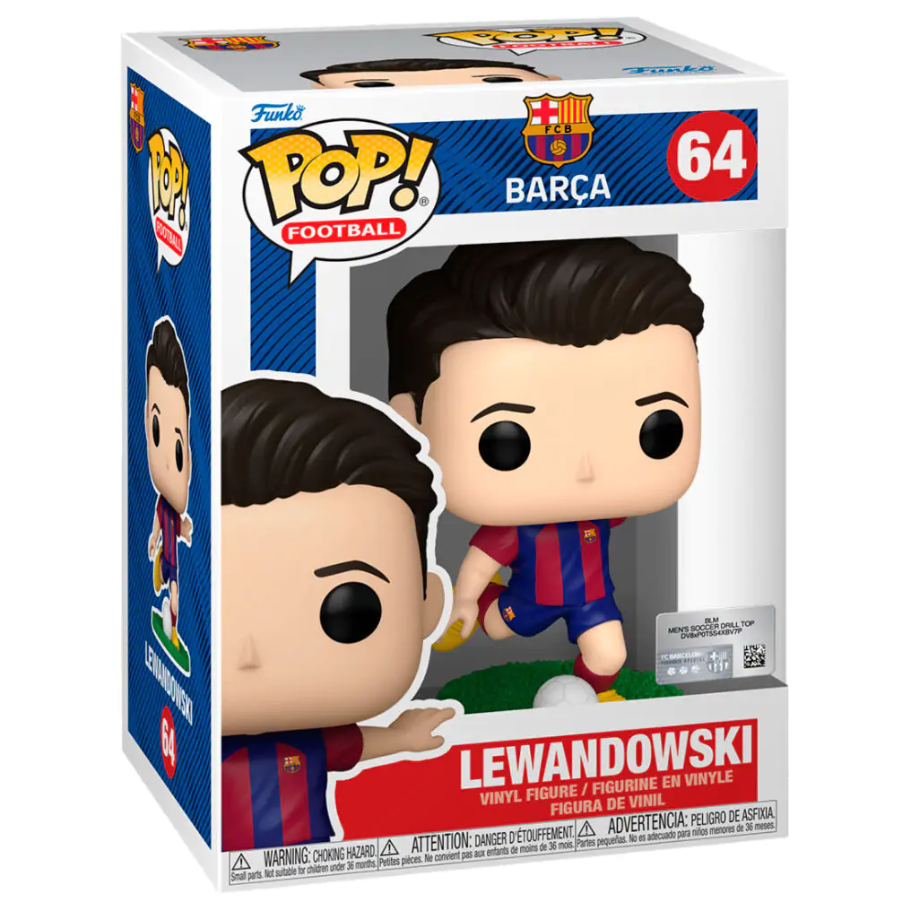 Funko POP figura Football FC Barcelona Lewandowski termékfotó