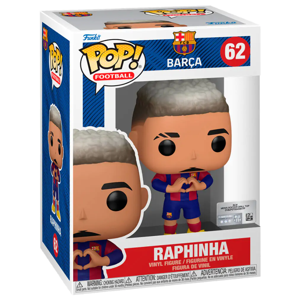 Funko POP figura Football FC Barcelona Raphinha termékfotó