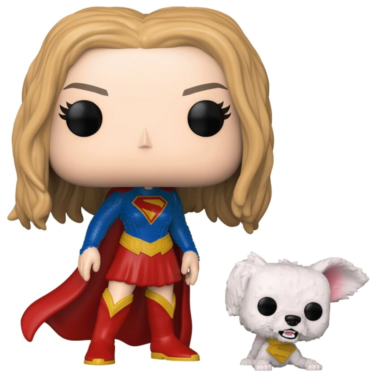Funko POP figura Funko POP DC Comics Supergirl Buddy Supergirl with Puppy Krypto termékfotó