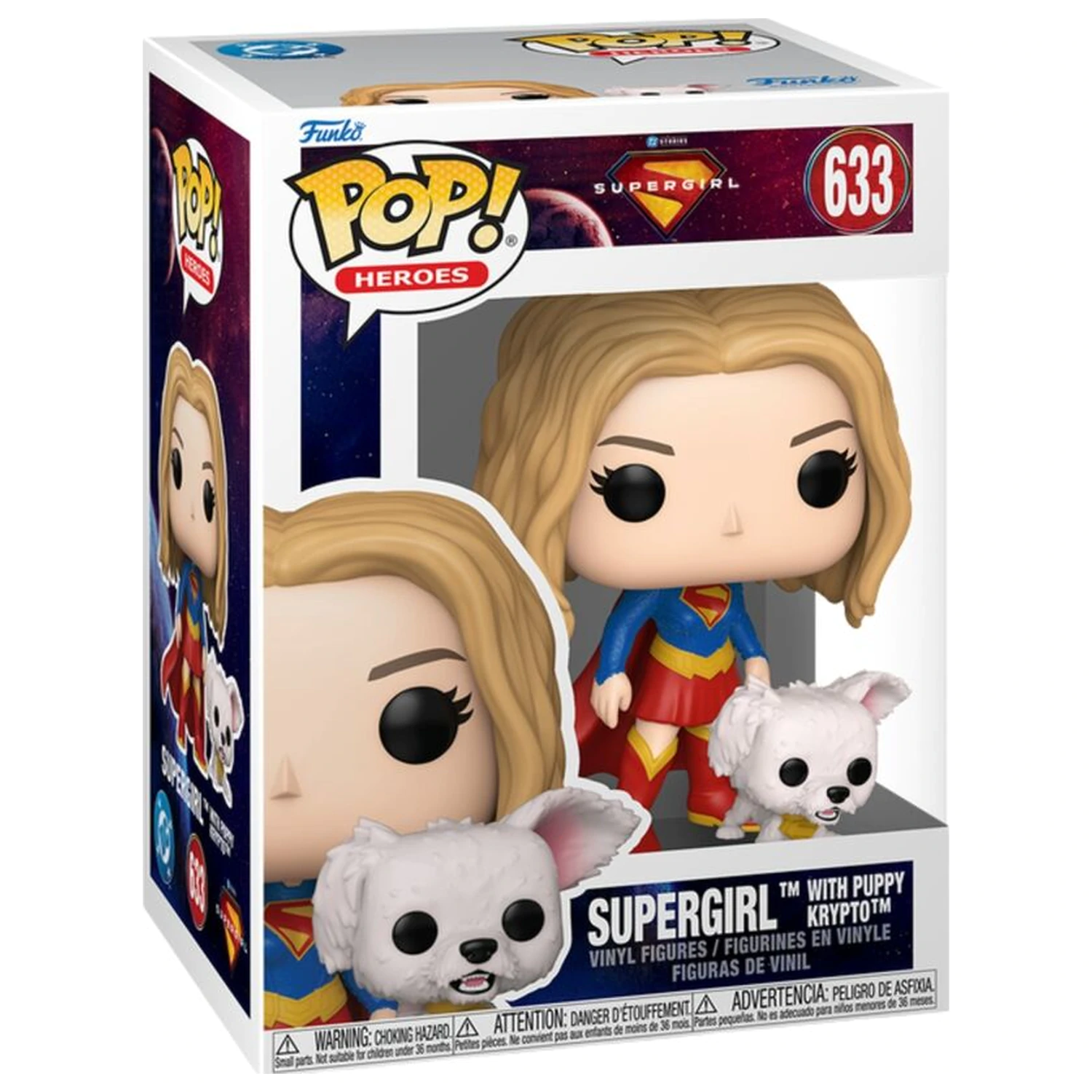 Funko POP figura Funko POP DC Comics Supergirl Buddy Supergirl with Puppy Krypto termékfotó