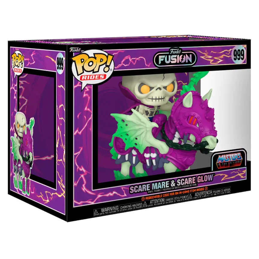 Funko POP figura Fusion Rides Masters of the Universe Scare Mare & Scare Glow termékfotó