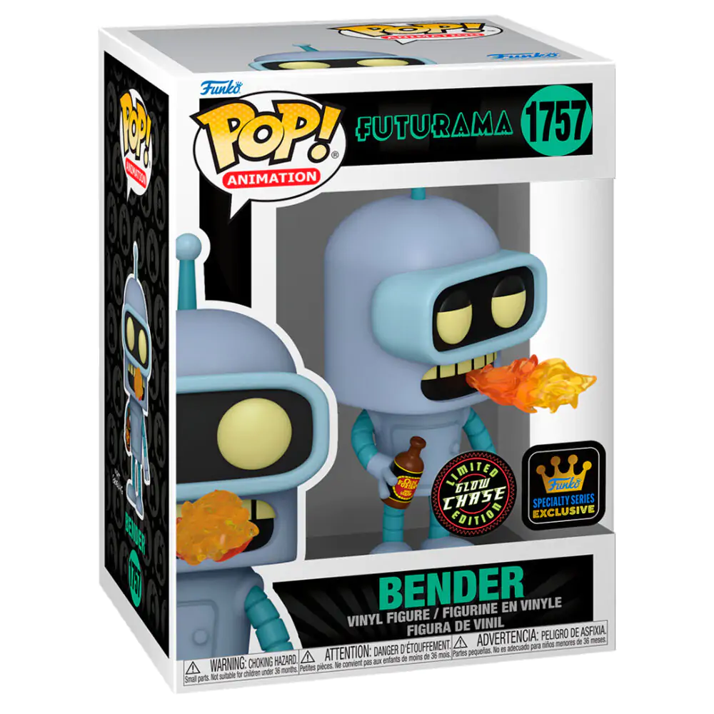 Funko POP figura Futurama Bender Chase termékfotó