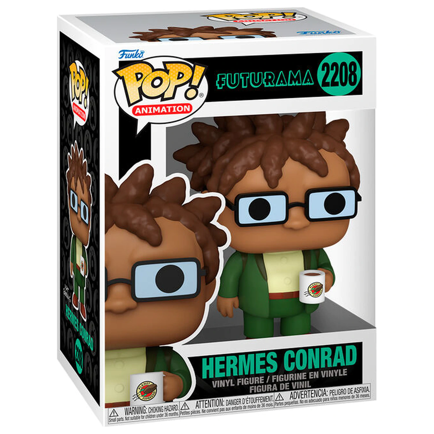 Funko POP figura Futurama Hermes Conrad termékfotó
