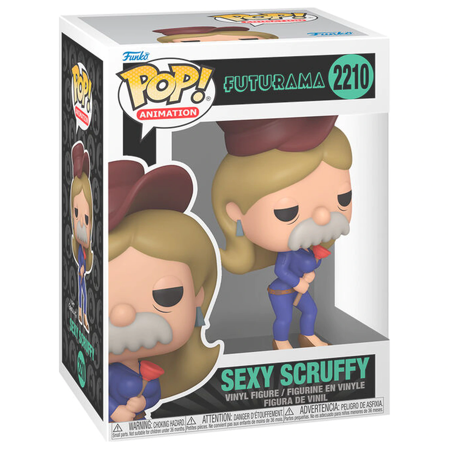 Funko POP figura Futurama Sexy Scruffy termékfotó