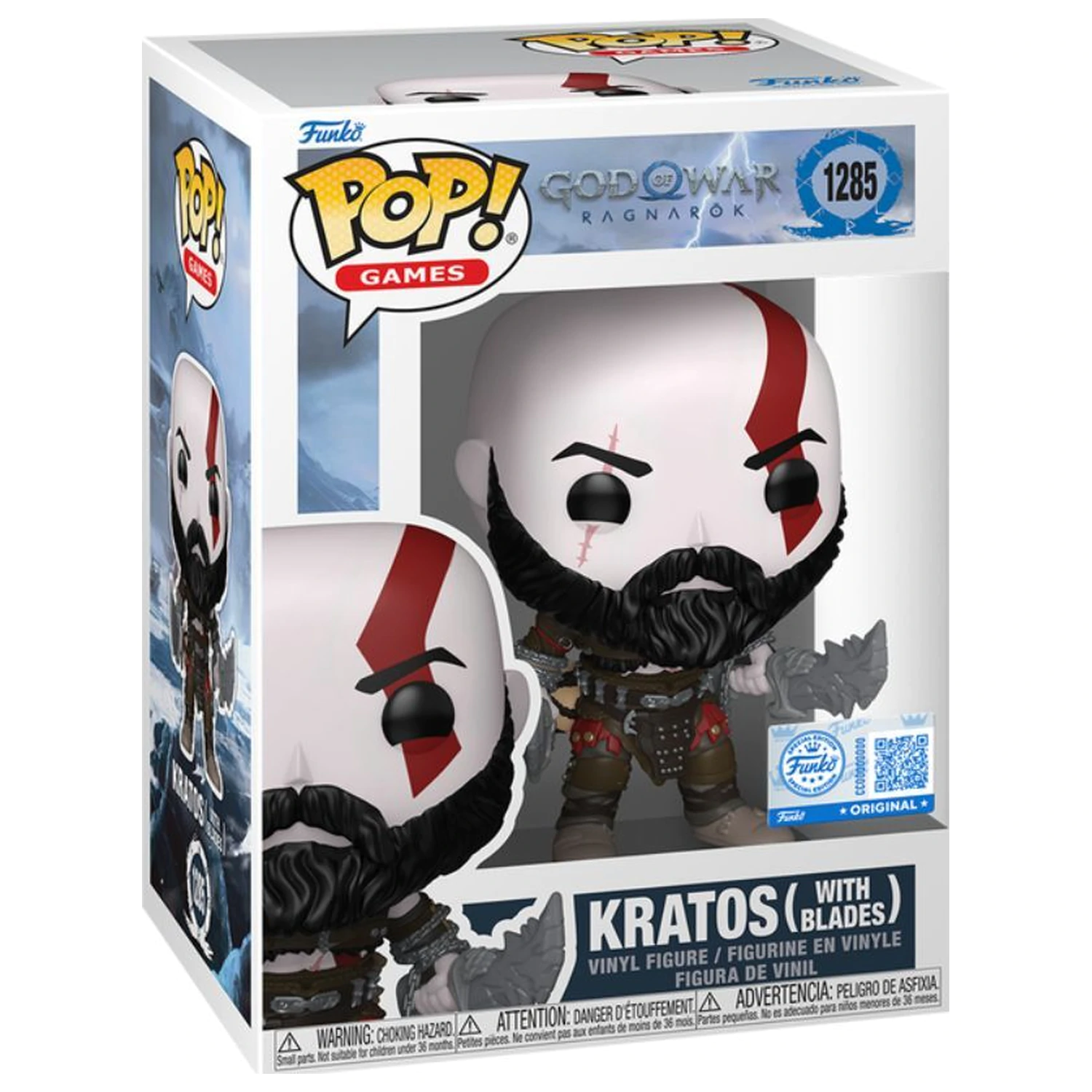 Funko POP figura Games God of War Kratos with Blades Exkluzív termékfotó